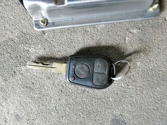 BMW E39 2.0I БЛОК УПРАВЛЕНИЯ ДВИГАТЕЛЕМ EWS КЛЮЧ КОМПЛЕКТ, фото 4
