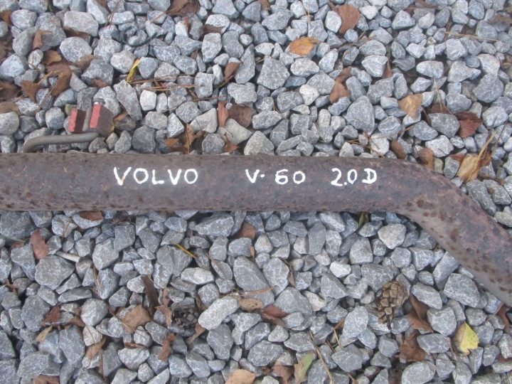 ГЛУШИТЕЛЬ В СБОРЕ ВЫХЛОП ВЫХЛОПНАЯ ТРУБА VOLVO V60 I 2.0 дизель, фото 5