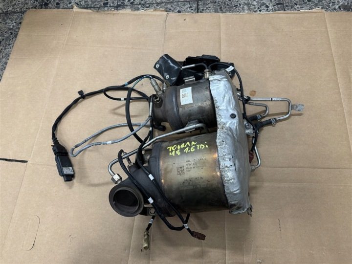 DPF FAP КАТАЛИЗАТОР 1.6 TDI VW TOURAN 5T 115 л.с. 16-19 ГОД, фото 3