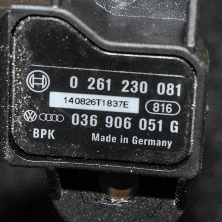 Датчик давления наддува VW Audi Skoda Seat 036906051G 0261230081, фото 4