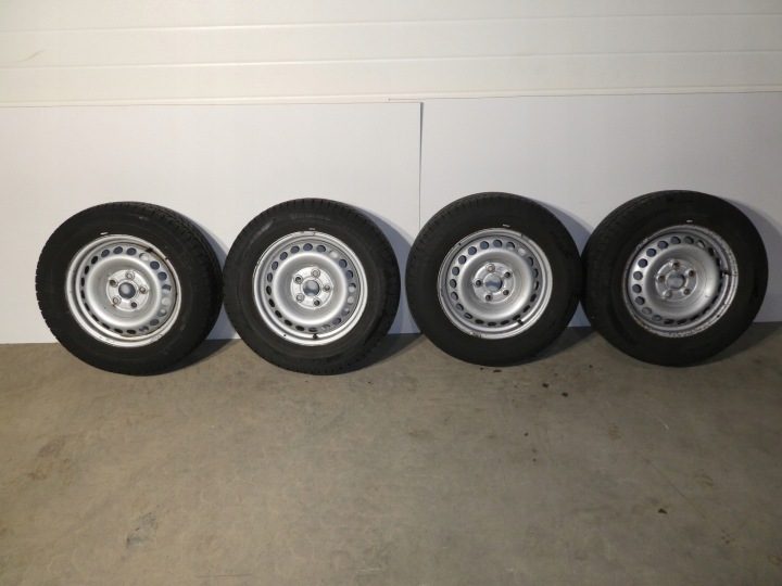 4X КОЛЕСА ДИСКИ ШИНЫ 7H0601027D VW T5 T6 215/65/R16C 2015 г., фото 1
