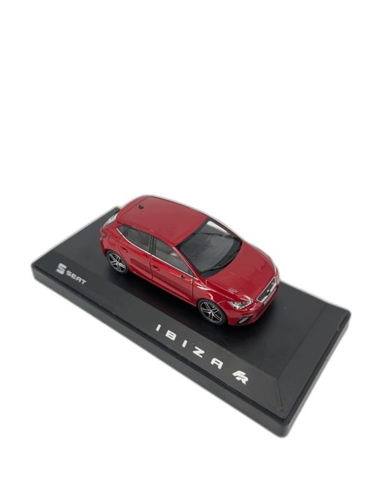 Seat Ibiza FR модель автомобиля 1:43 miniatura, красная, фото 2