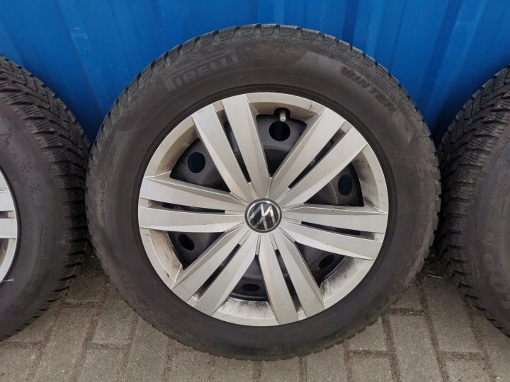 VOLKSWAGEN CADDY TOURAN VW КОЛЕСА ДИСКИ ЛИТЫЕ ДИСКИ ЗИМНИЕ ШИНЫ 205/60R16, фото 2