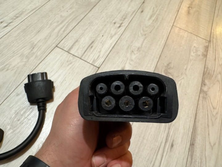 Кабель для зарядки UMC 1 2 Tesla 11 квт 3P 3 фазы комплект Adapterów, фото 14