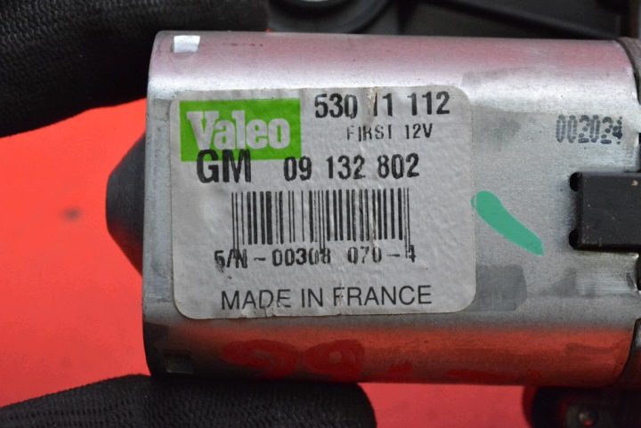 МОТОРЧИК ДВОРНИКА ЗАДНИЙ 09132802 OPEL CORSA C 5D ХЭТЧБЕК 00-03, фото 8