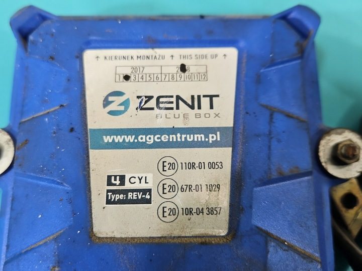 ГБО LPG ГАЗА ZENIT BLUE БОКС 4 ЦИЛ., фото 3