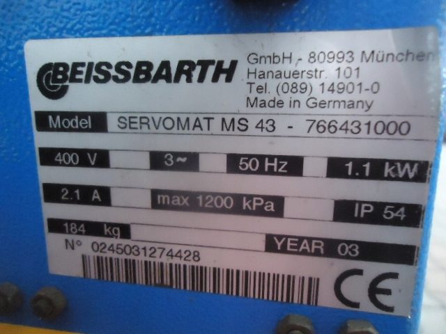 Montażownica для шин колес Beissbarth Servomat MS, фото 8