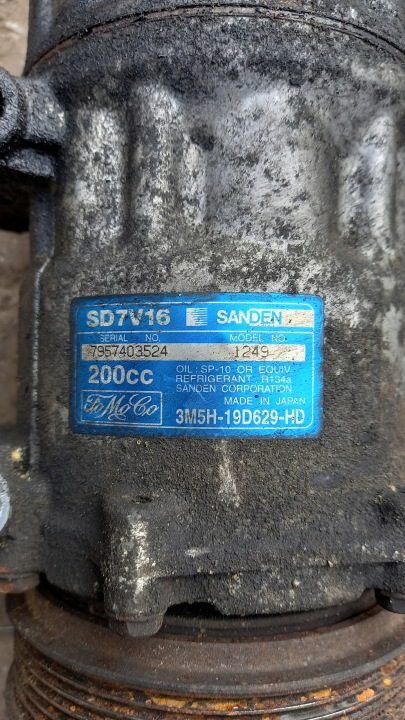 КОМПРЕССОР КОНДИЦИОНЕРА FORD FOCUS 2.0TDCI 05 г., фото 3