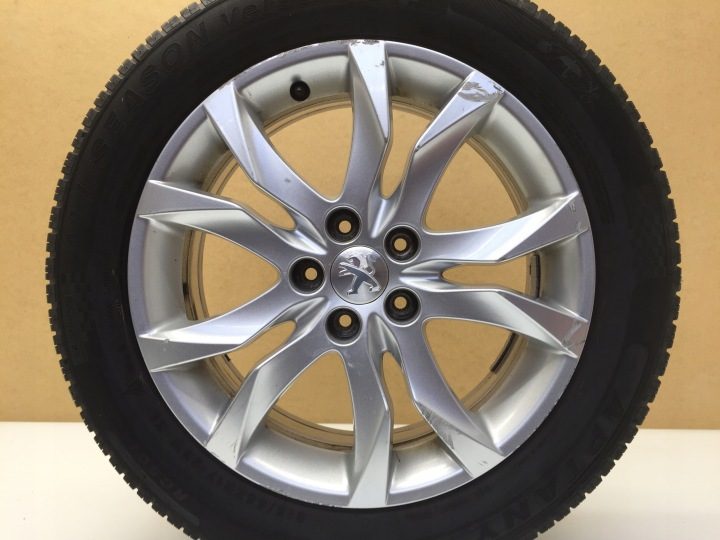 Peugeot 508 I 2010- колеса алюминиевые литые диски зима зимняя 215/55/17 R17, фото 10