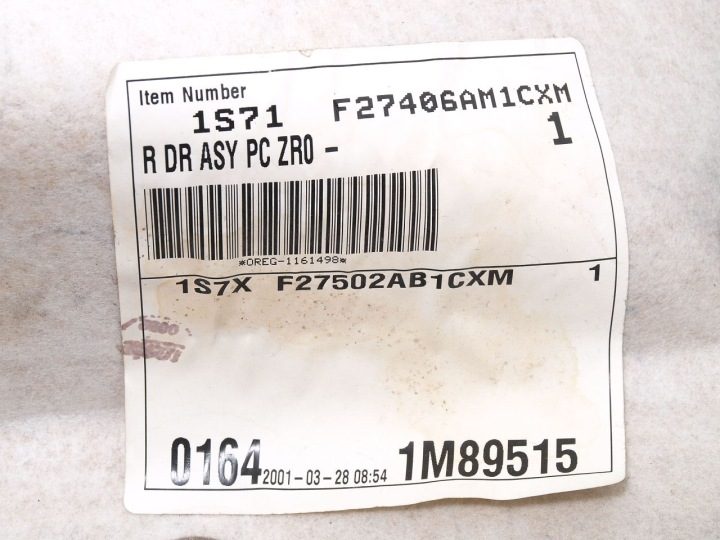 Ford Mondeo MK3 III обшивка двери правая задняя 1M98515, 0164, 01641M89515, 1S71, фото 5