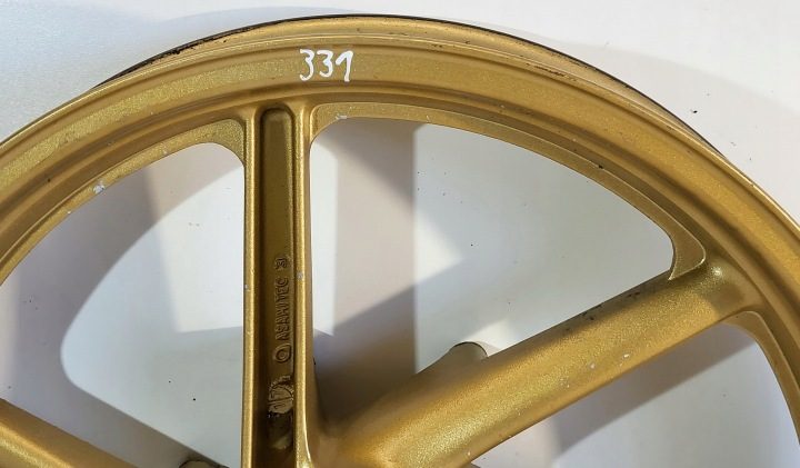 Диск передний 17"x2,50" 44650-MY5-H20 Honda CB 500 PC32 1997-2003 год, фото 3