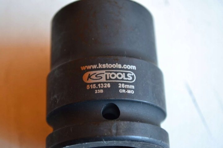 Ударный торцевой ключ 3/4" KS Tools sześciokątny 26 мм, фото 6