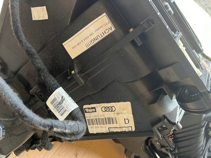 ОТОПИТЕЛЬ ВЕНТИЛЯТОР КОМПЛЕКТ AUDI A3 8P 2003-2005 2.0 TDI 8P820003C, фото 7
