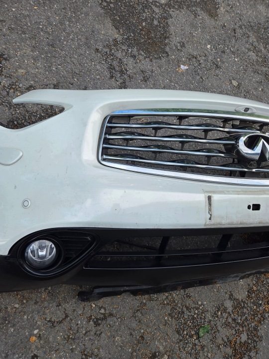 Бампер передний омыватели PDC камера QAA в хорошем состоянии Infiniti FX II компл. QX70, фото 3