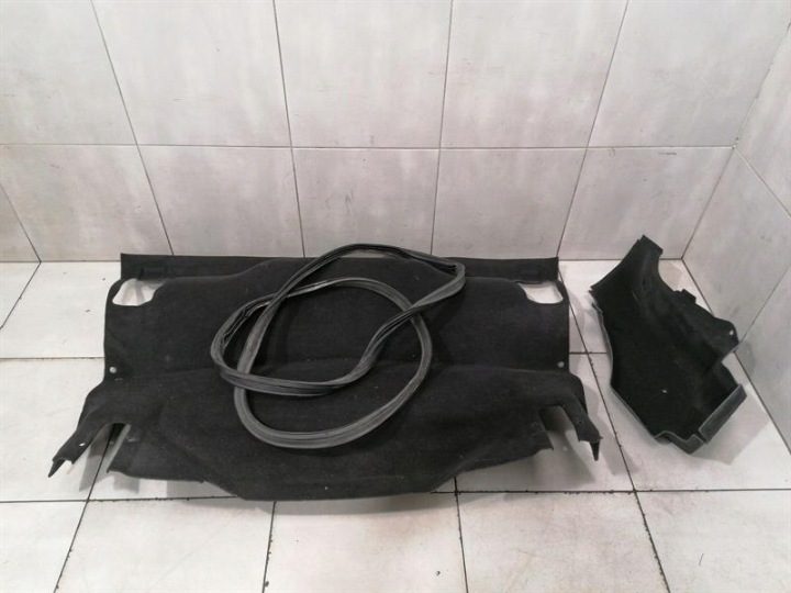 Chevrolet Corvette C8 Luggage Крышка Задняя Carpet Boot Liner, фото 1