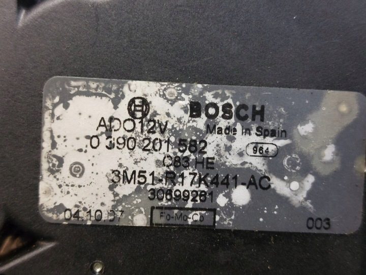 Моторчик дворника задний 3M51-R17K441-AC Volvo V50 1 I 03-11, фото 5