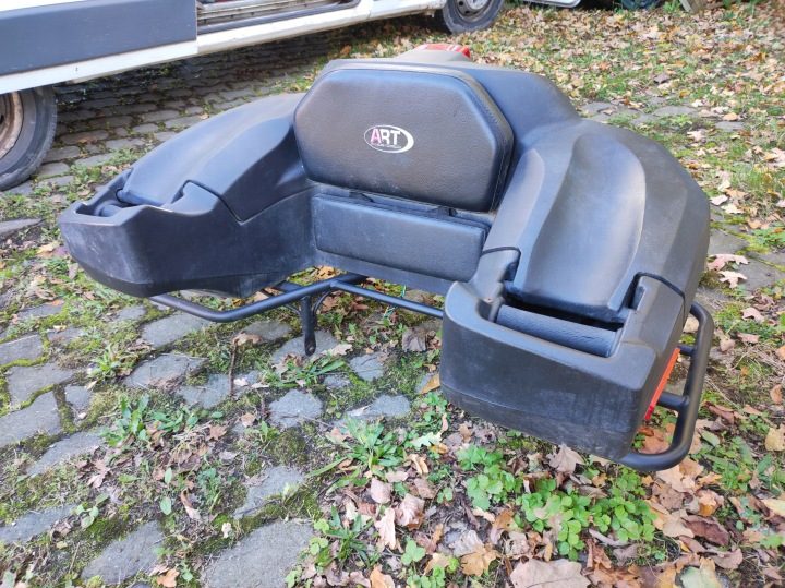 Кофр задний с oparciem 90L ART ATV черный Plus багажник, фото 7