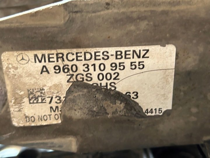 ПОДУШКА ПОДВЕСКИ КАБИНЫ MERCEDES AROCS MP4 A9603109555 ЗАДНЯЯ, фото 4