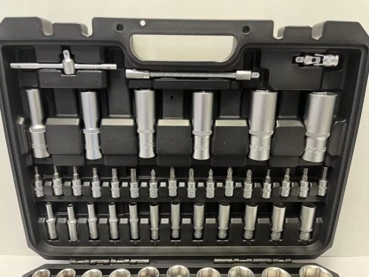 Комплект торцевых головок RECA ECO 1/2+1/4", 93 шт., фото 3
