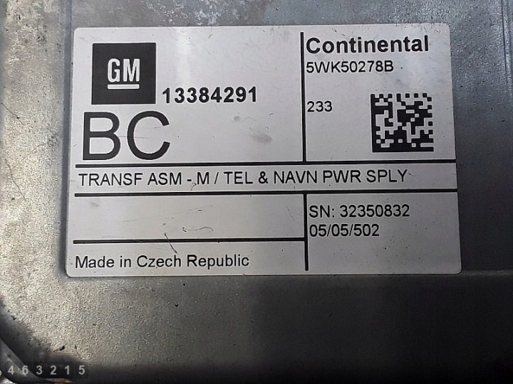 2013 Opel Astra ЭБУ 13384291, фото 2