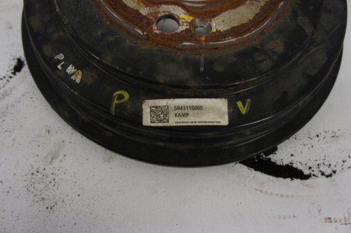 PU055 Hyundai I20 III 1.2i Барабан Тормозной Задний 584111S000, фото 3