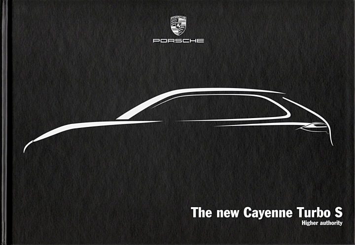 РЕКЛАМНЫЙ БУКЛЕТ № 1088 - PORSCHE. CAYENNE ТУРБО S, фото 1