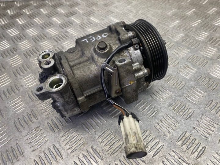 КОМПРЕССОР КОНДИЦИОНЕРА OPEL CORSA C 1.3 CDTI 13197538, фото 9