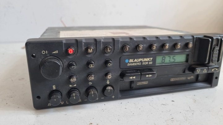 Автомагнитола Blaupunkt Porsche BMW Mercedes Bamberg SQR 83 1-DIN, фото 2