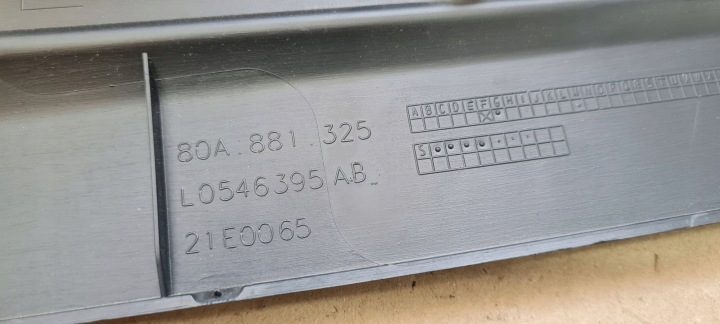 SQ5 80A Q5 ЗАЩИТА НАКЛАДКА СИДЕНЬЯ ЛЕВАЯ ПЕРЕДНЯЯ MASAŻ 80A881325F, фото 12