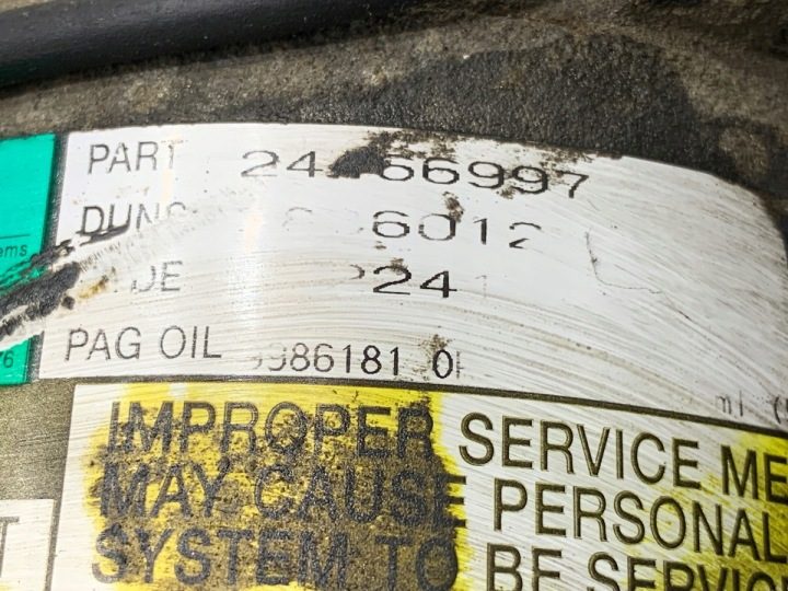 КОМПРЕССОР КОНДИЦИОНЕРА OPEL ASTRA H 1.9 120 л.с. 04-14, фото 4