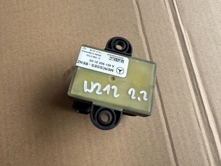 MERCEDES W212 РЕСТАЙЛИНГ 2.2 CDI БЛОК УПРАВЛЕНИЯ РЕЛЕ СВЕЧЕЙ НАКАЛИВАНИЯ A6519003103, фото 1