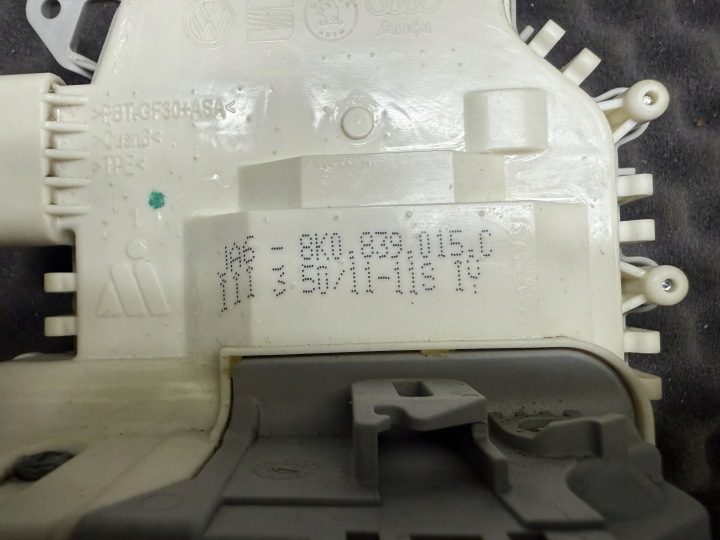 8K0839015F, ЗАМОК ДЛЯ ДВЕРИ ЛЕВЫЙ ЗАДНИЙ AUDI VW SKODA SEAT, фото 2