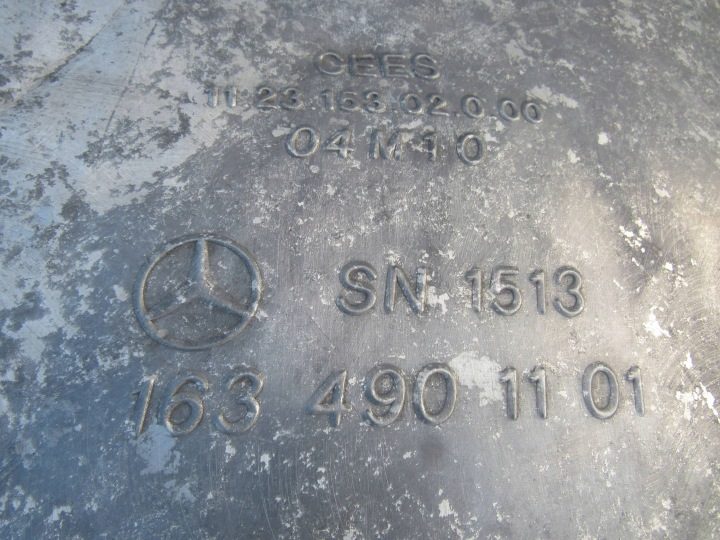 Задний глушитель Выхлоп Mercedes-Benz ML W163 163 A1634901101, фото 6
