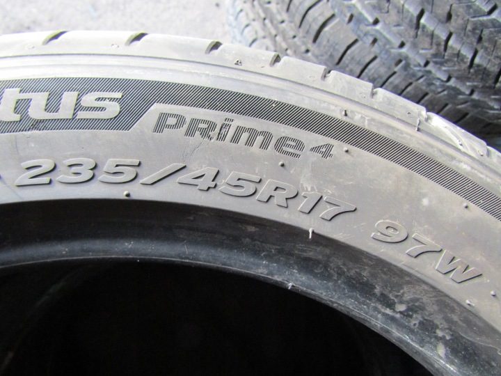 Шина HANKOOK Летняя 235/45 R17 97W XL Ventus Prime 4 K135, фото 3