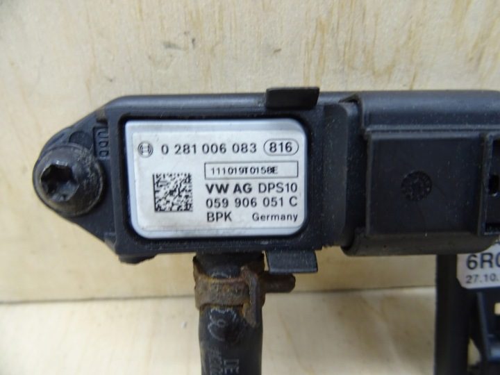 VW POLO V 6R ДАТЧИК ДАВЛЕНИЯ ВЫХЛОПНЫХ ГАЗОВ 1.2 TDI 0281006083, фото 3