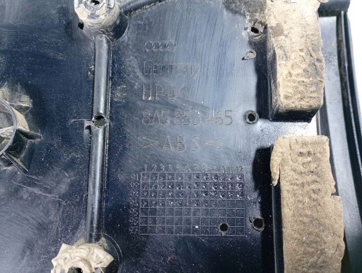 Audi A80 B4 80 91-96 НАКЛАДКА ФОНАРЬ КРЫШКИ БАГАЖНИКА ЗАДНИЙ OE 8A5853465, фото 5