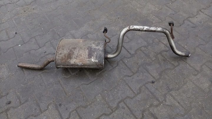 ЗАДНИЙ ГЛУШИТЕЛЬ OPEL AGILA 1.2B 02 г., фото 1