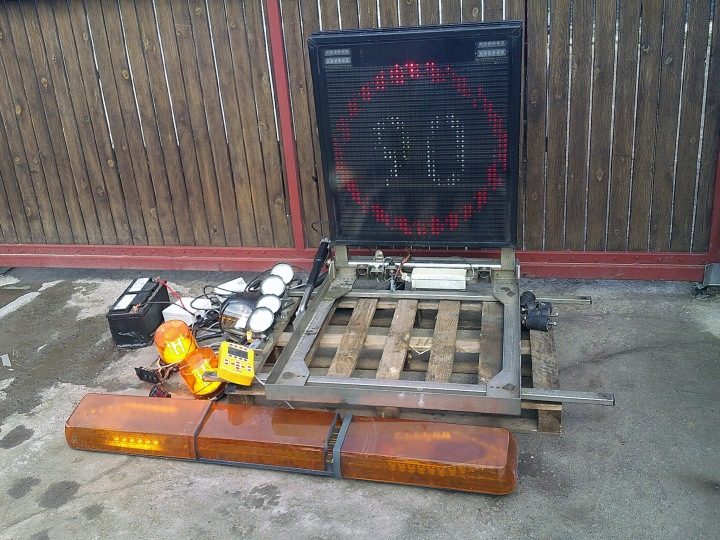 Подсветка сигнальная sygnalizacja дорожная компл. Nissen Basic Remote, фото 2