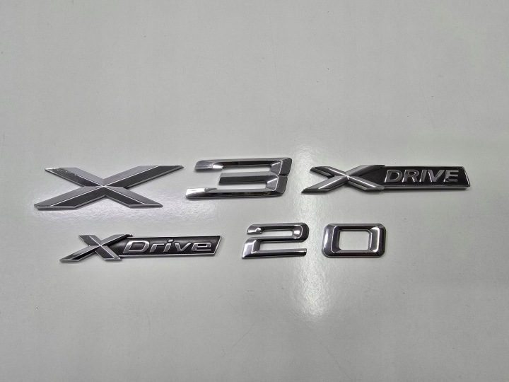 Значок логотип эмблема крышки для BMW X3 XDrive, фото 1