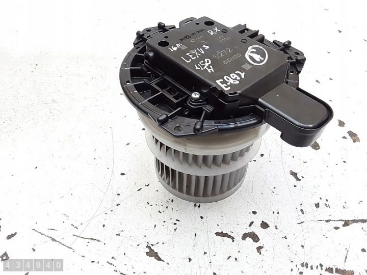 2016 Lexus RX 450h Вентилятор моторчика вентилятора печки 5272 Denso, фото 1