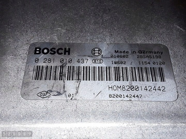 2001 Mitsubishi Carisma ЭБУ 1900did hom8200142442 0281010437, фото 4