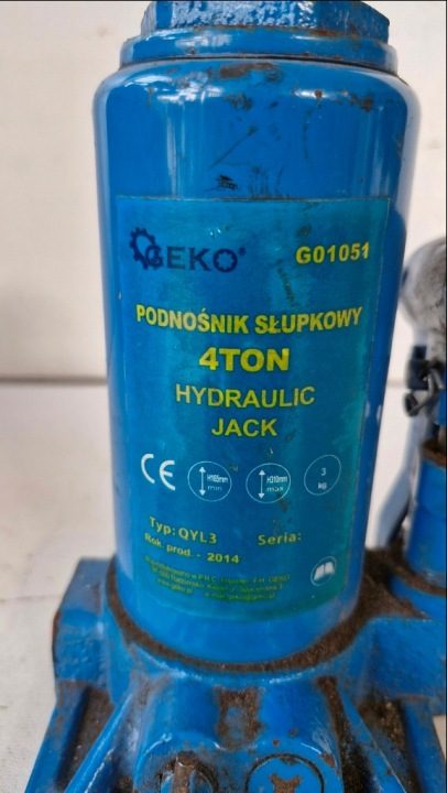 Домкрат słupkowy Geko G01051, фото 3