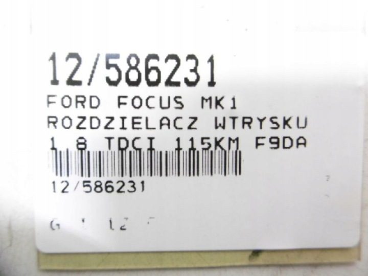 FORD FOCUS MK1 РАСПРЕДЕЛИТЕЛЬ 1,8TDCI 1S4Q9D280AD R9144Z020D 9307Z507A, фото 5