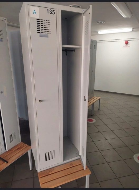 Шкаф РАБОЧИЙ для одежды Malow двухдверный 180 см x 60 см, фото 1