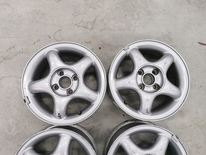 4× Литой диск Volvo OE 6.0" x 14" 4x108 ET 37, фото 3