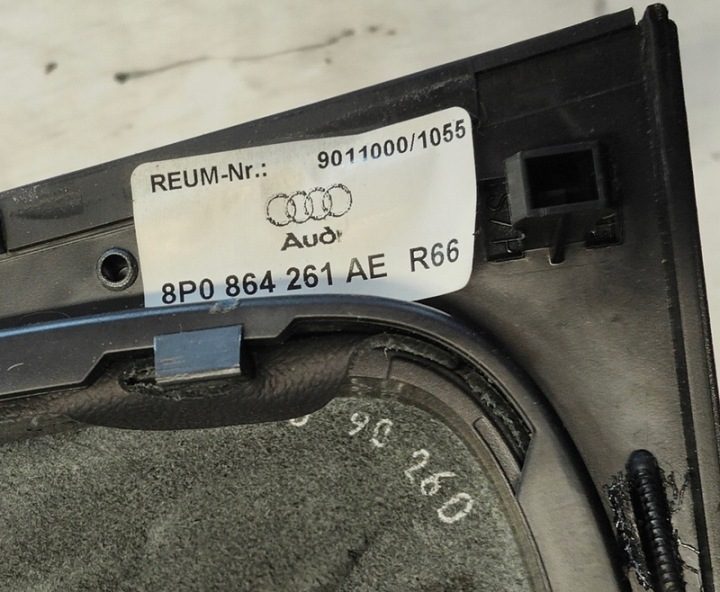 Audi A3 8P Sportback 10 г. ручка чехол переключения передач 8P0864261AE, фото 3
