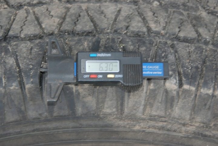 4× Шина зимняя Michelin LATITUDE ALPIN 245/70R16 107 т сцепление на снегу (3PMSF), фото 9