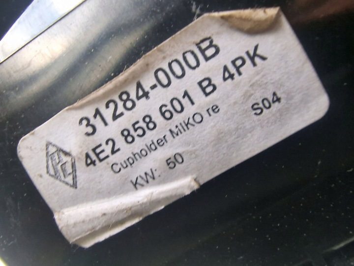 2007 Audi A8 S8 D3 4E Рамка рычага 4E2858601B, фото 4