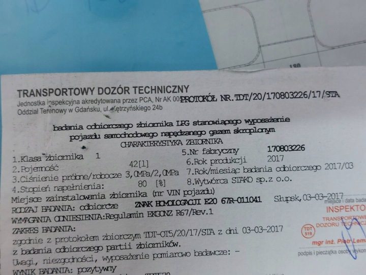 БАЛЛОН ГАЗОВЫЙ ГБО 42L 2027 г. ПОДВЕСНОЙ ДОКУМЕНТЫ + КЛАПАН, фото 6