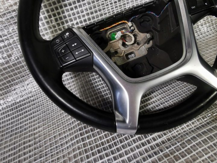 VOLVO XC70 II 07-13 РУЛЬ КОЖАНЫЙ КОЖА МУЛЬТИФУНКЦИОНАЛЬНАЯ МУЛЬТИ КРУИЗ-КОНТРОЛЬ, фото 7